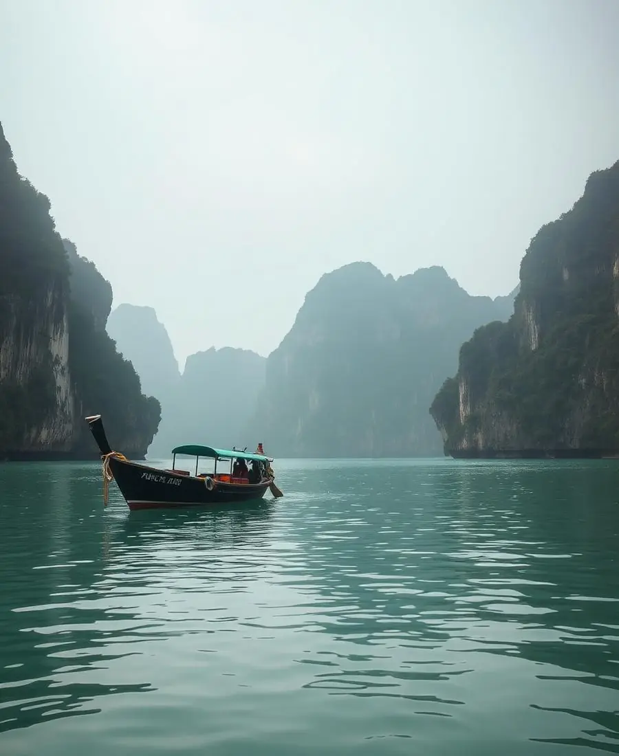 Travel scene representing Southeast Asia